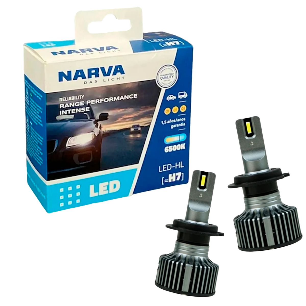 NARVA - Foco Narva Led H7 12v 24v 20w 6500k