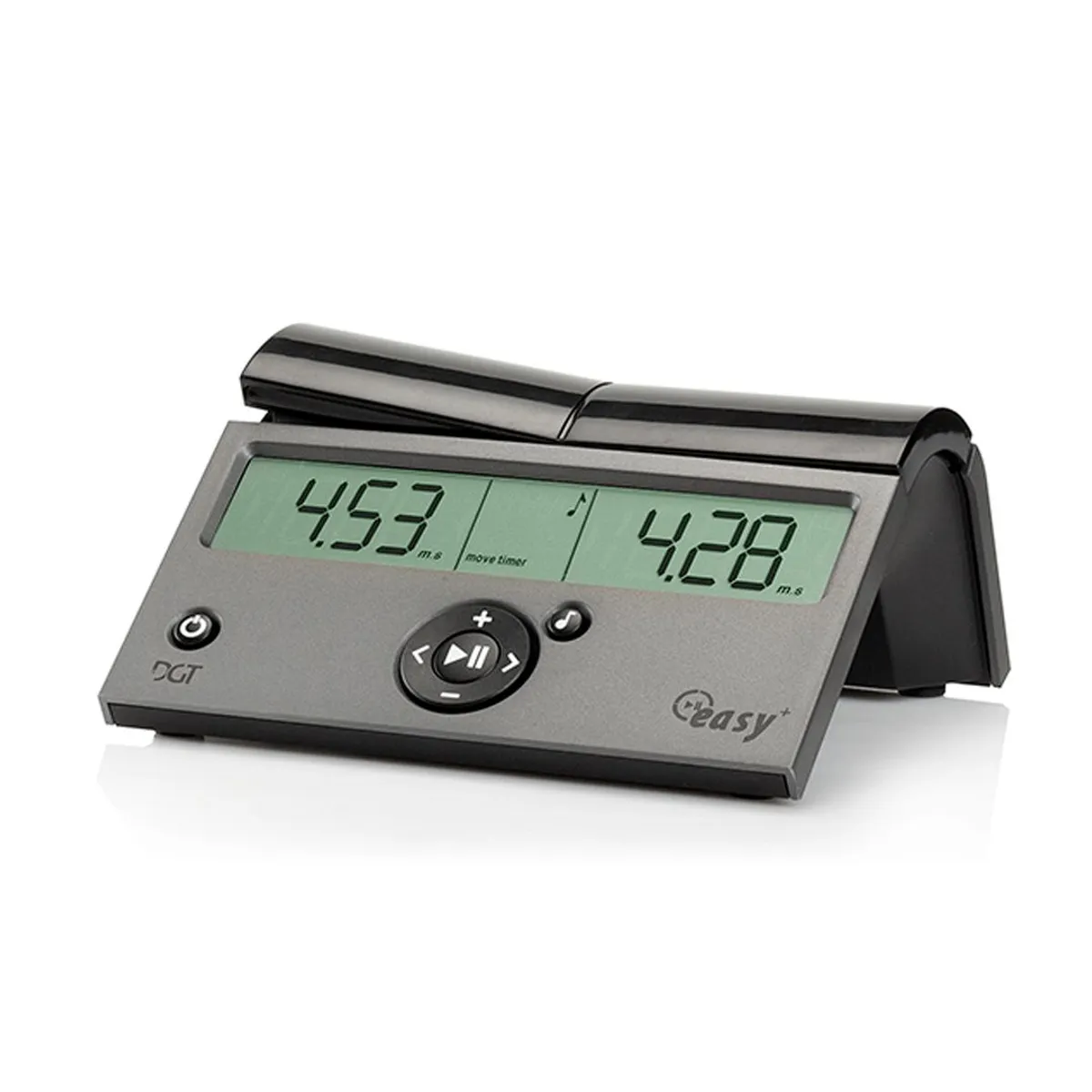 LA CASA DE AJEDREZ - Reloj de Ajedrez DGT EASY PLUS alta calidad - Gris