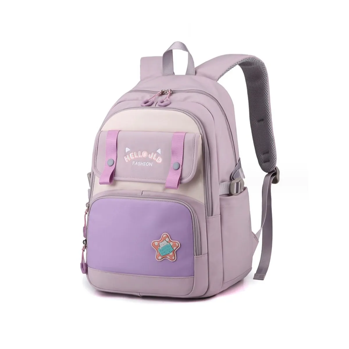 OEM - Mochila Hanna para colegio - Lila