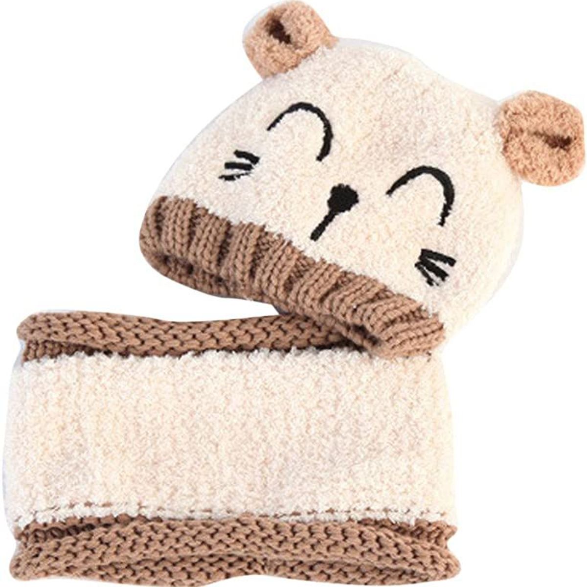 GENERICO - Gorro con Cuellera para Bebe Niño