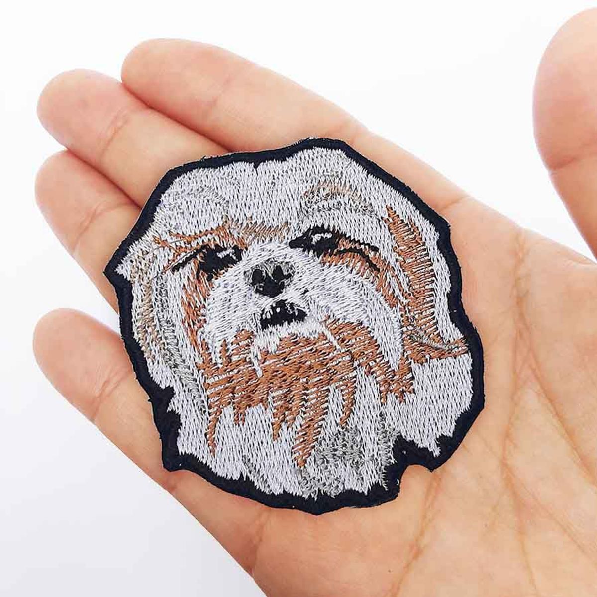 QALA DISEÑO - Parche Bordado - Qala Diseño - Perro Shih Tzu 2