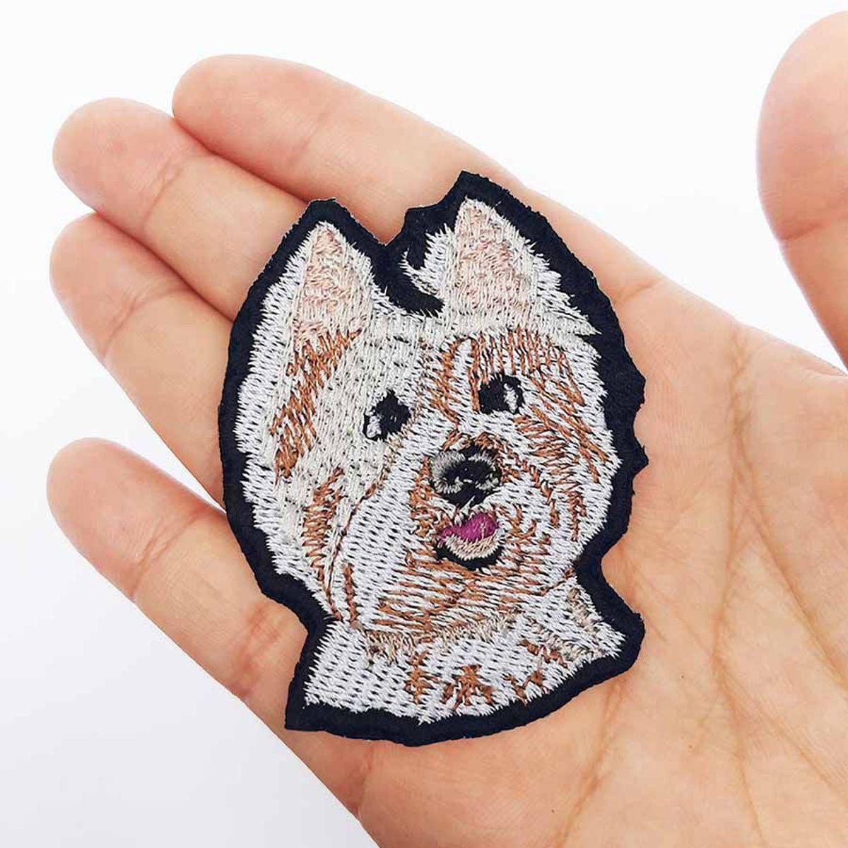 QALA DISEÑO - Parche Bordado - Qala Diseño - Perro Westie