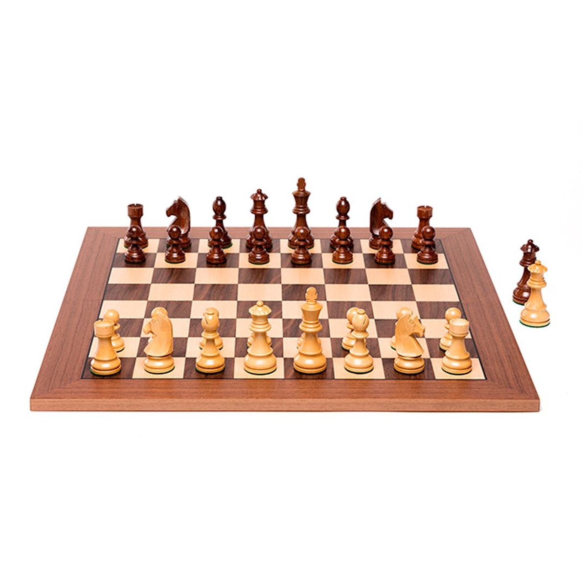 LA CASA DE AJEDREZ - Tablero de Ajedrez Nogal DGT Walnut - De madera