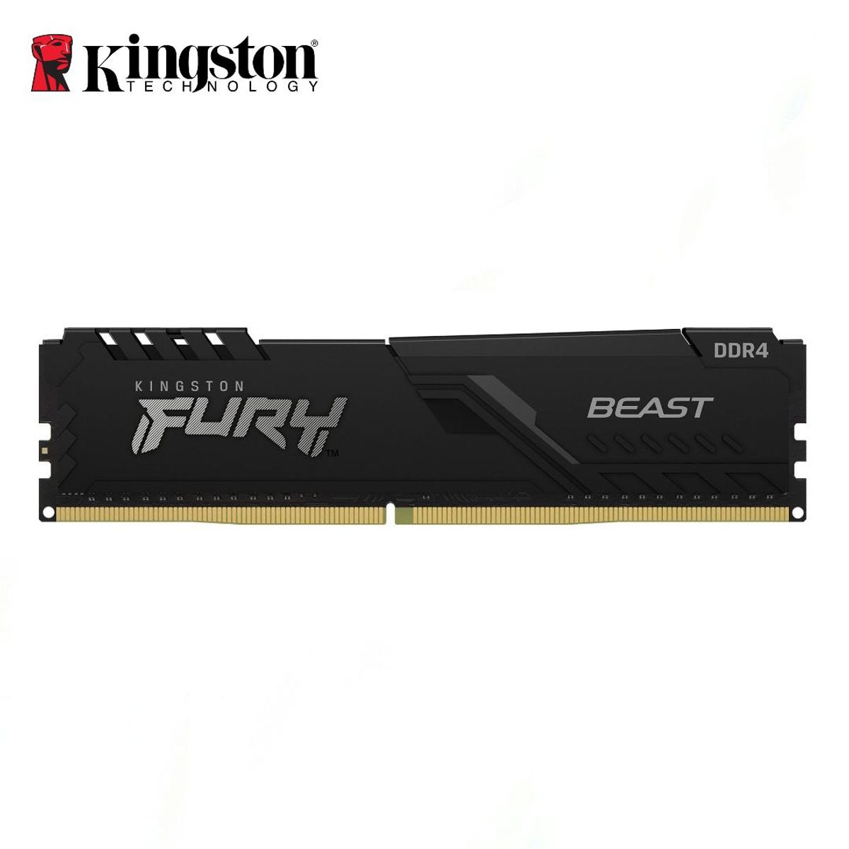 KINGSTON - Memoria RAM Kingston Fury Beast KF432C16BB8 8GB DDR4 3200MHz