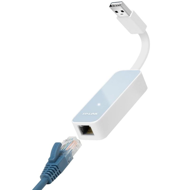 TP LINK - Adaptador De Red Usb 2.0 A Ethernet A 100mbps Ue200 Tplink