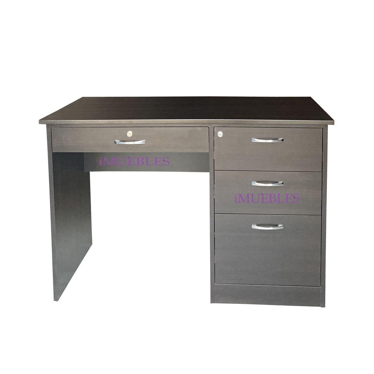 TEMEL - Escritorio Oficina Escritorio Ejecutivo Con Llave Melamina 18MM