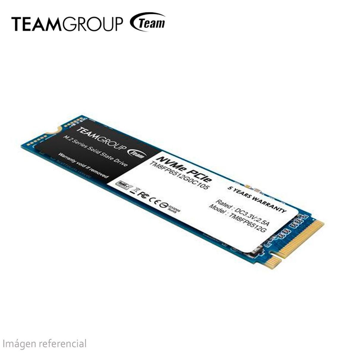 TEAMGROUP - Disco Solido SSD Teamgroup MP33 512GB M.2 2280 PCIe NVMe