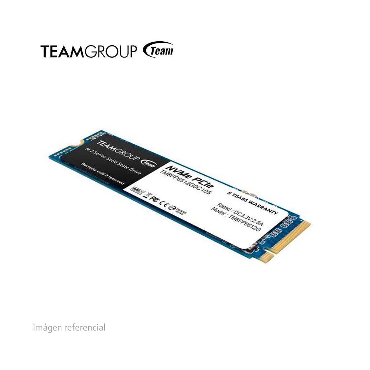 TEAMGROUP - Disco Solido SSD Teamgroup MP33 512GB M.2 2280 PCIe NVMe