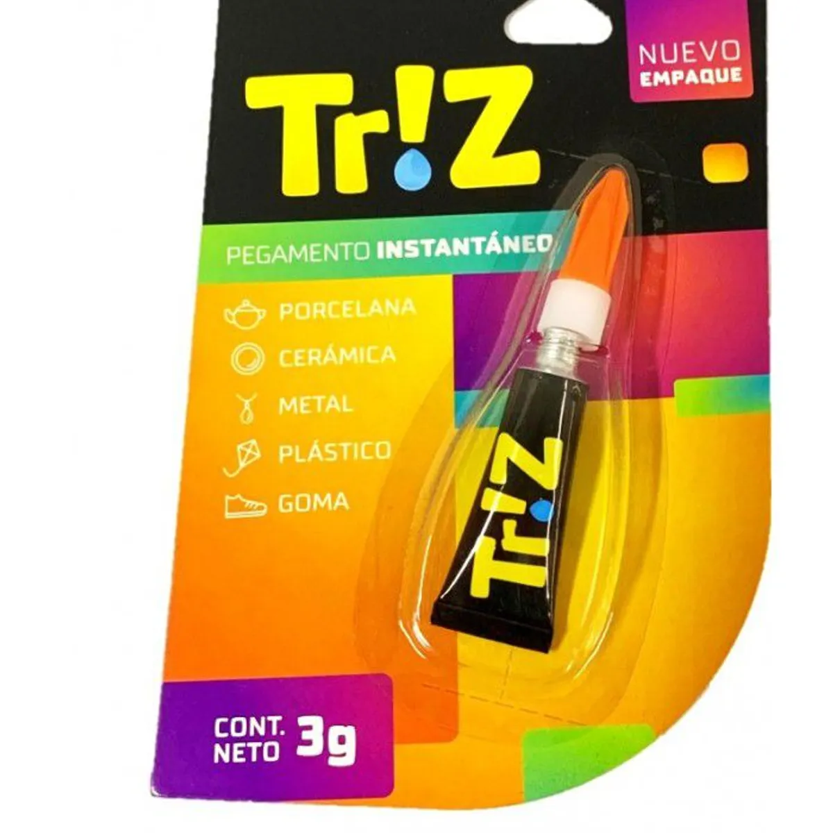 SOLDIMIX - Pegamento Instantáneo Triz 3gr - Soldimix