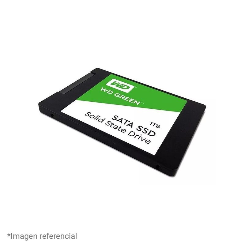 WESTERN DIGITAL - Disco Solido SSD 1TB WD Western Digital Green 2.5 SATA WDS100T3G0A