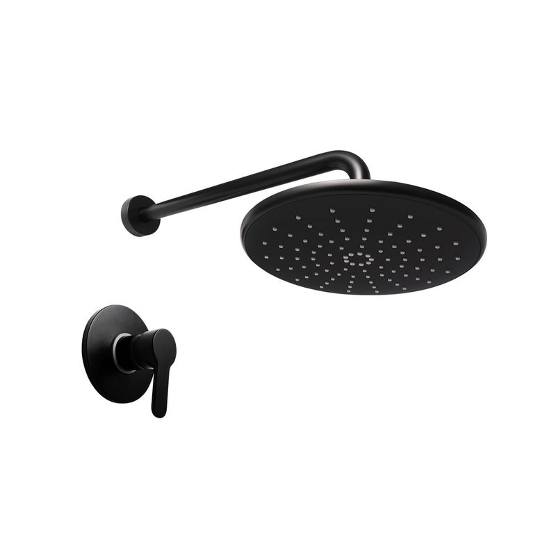 VAINSA - Monocomando de ducha con salida española maui black