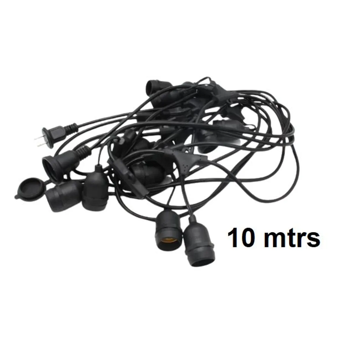 GENERICO - Guirnalda 20 socket de 10 metros