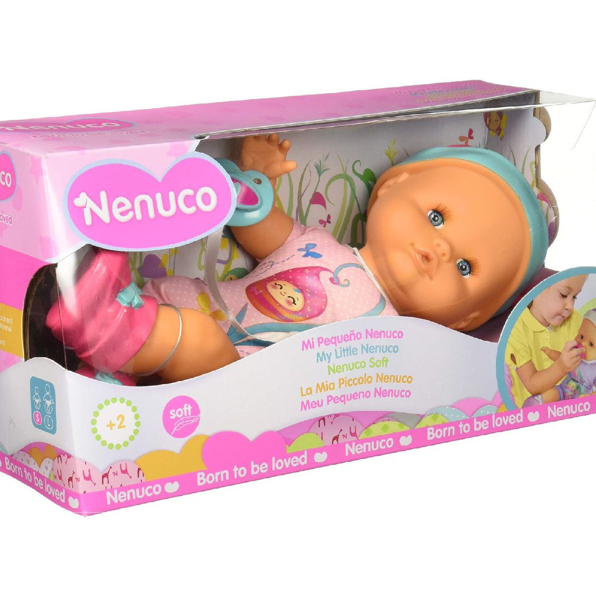 NENUCO - Juguete Muñeca Mi Pequeño Nenuco Rosado