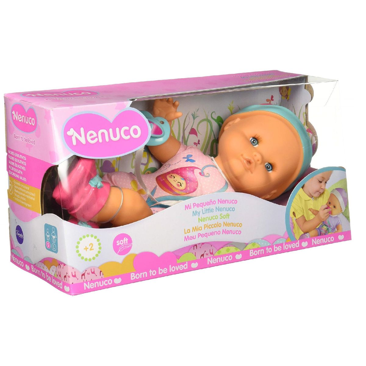 NENUCO - Juguete Muñeca Mi Pequeño Nenuco Rosado