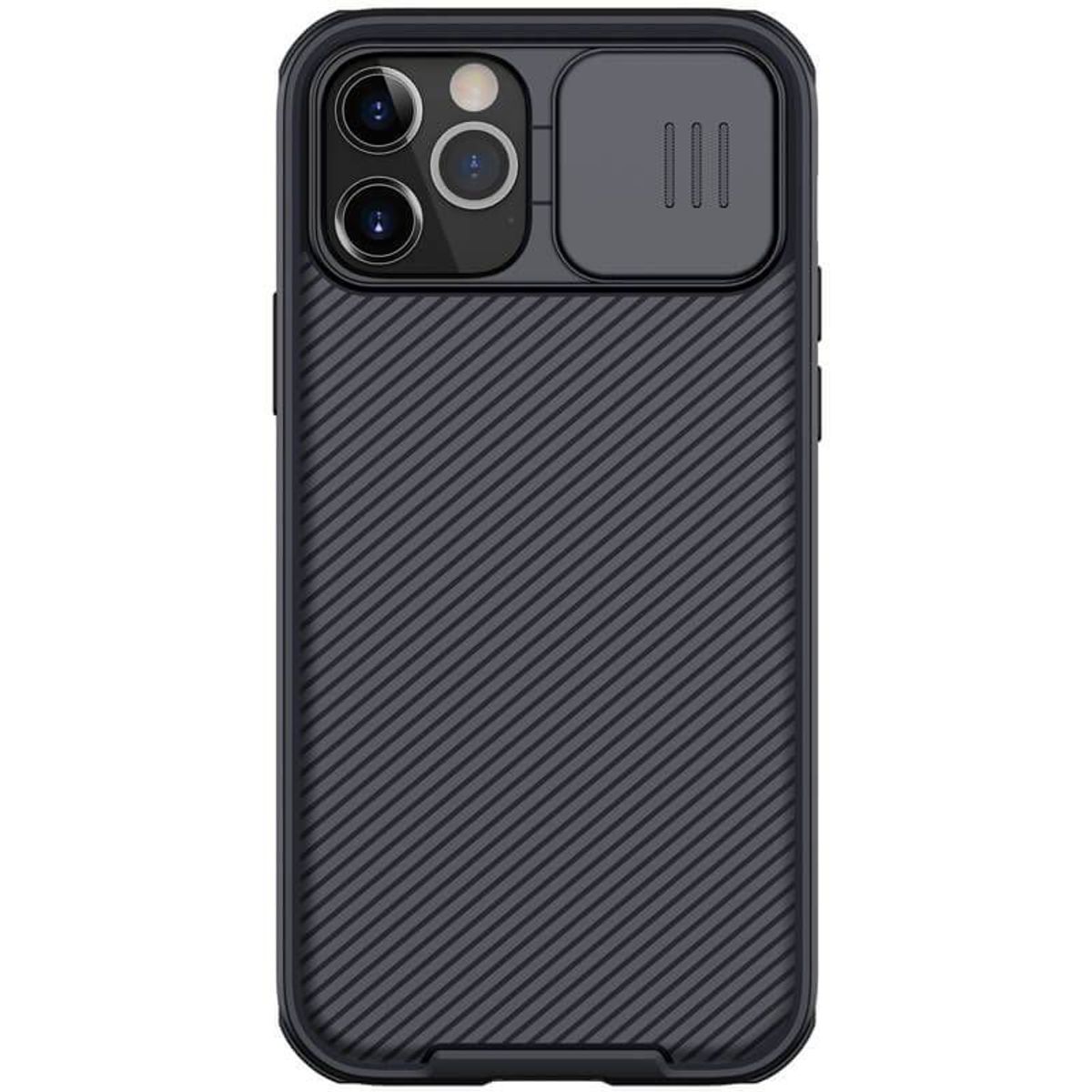 NILLKIN - Case Nillkin IPHONE 12 PRO MAX Camshield Funda Híbrida Negro