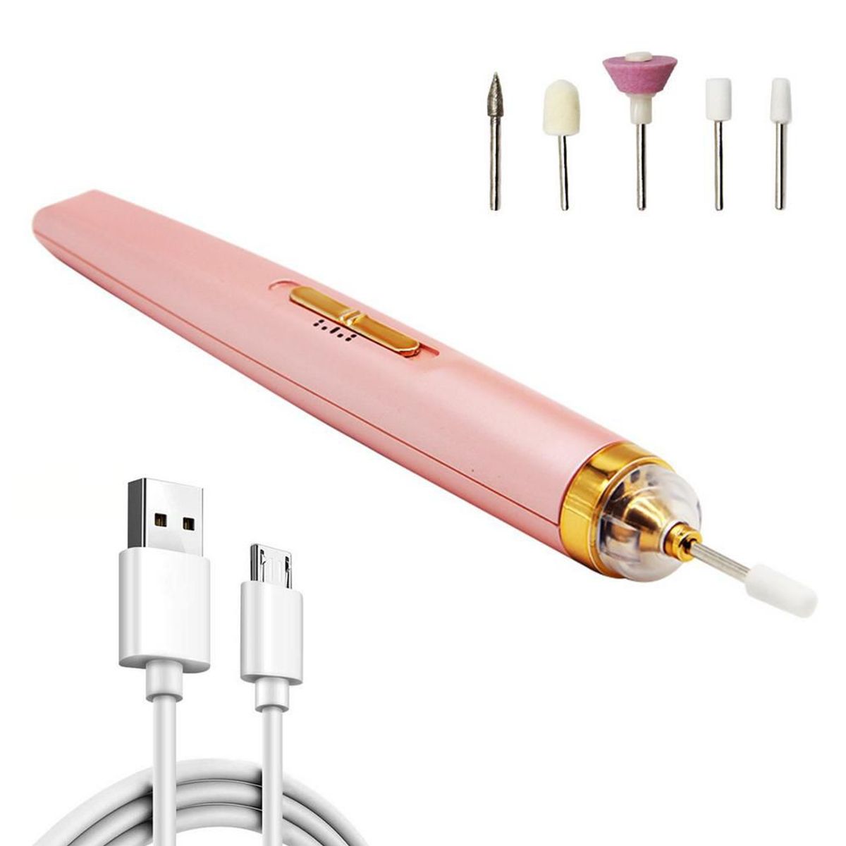 OEM - Pulidor Salon Nails Recargable de Uñas Manicure y Pedicure