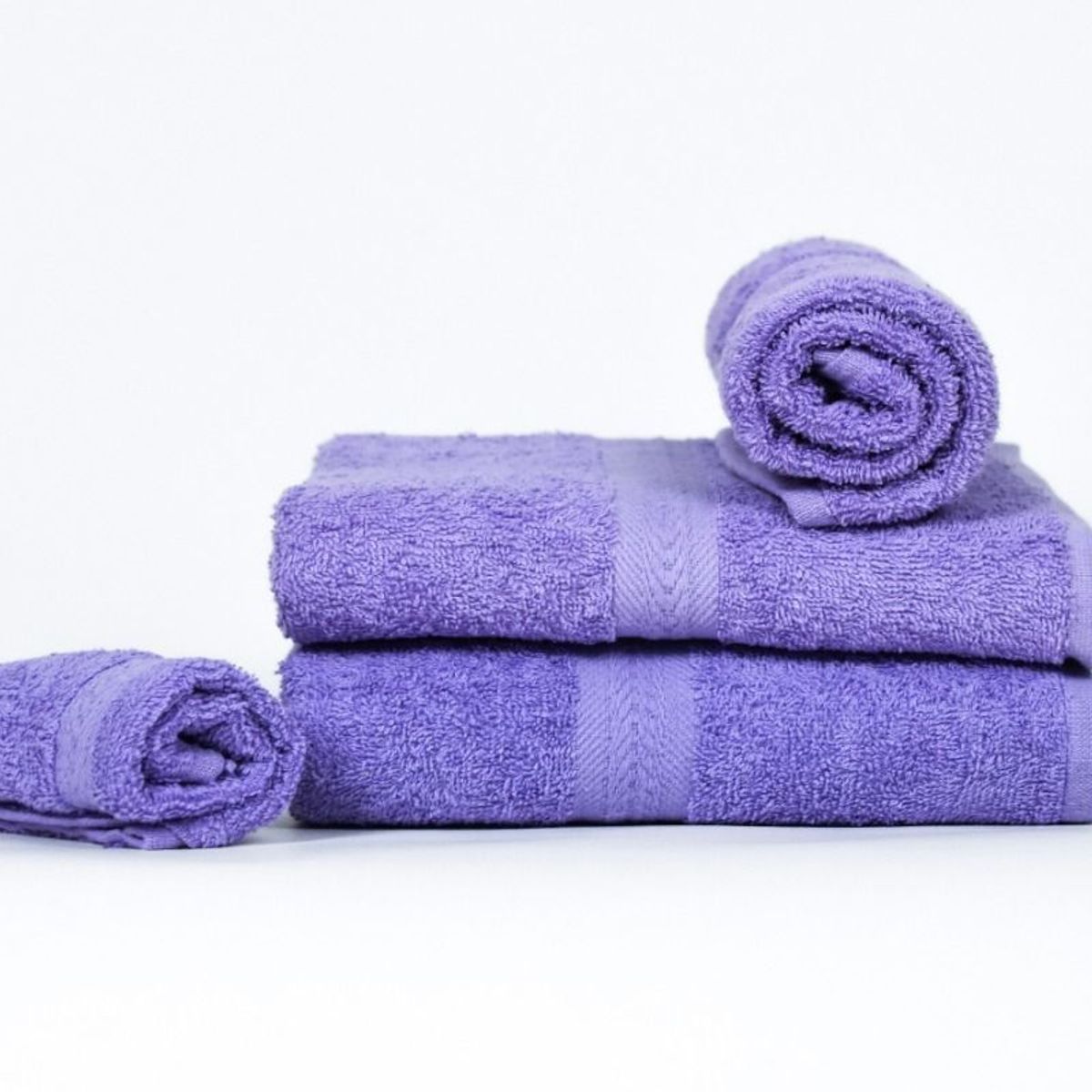 GENERICO - Pack 3 toallas 40 x 60 - lila
