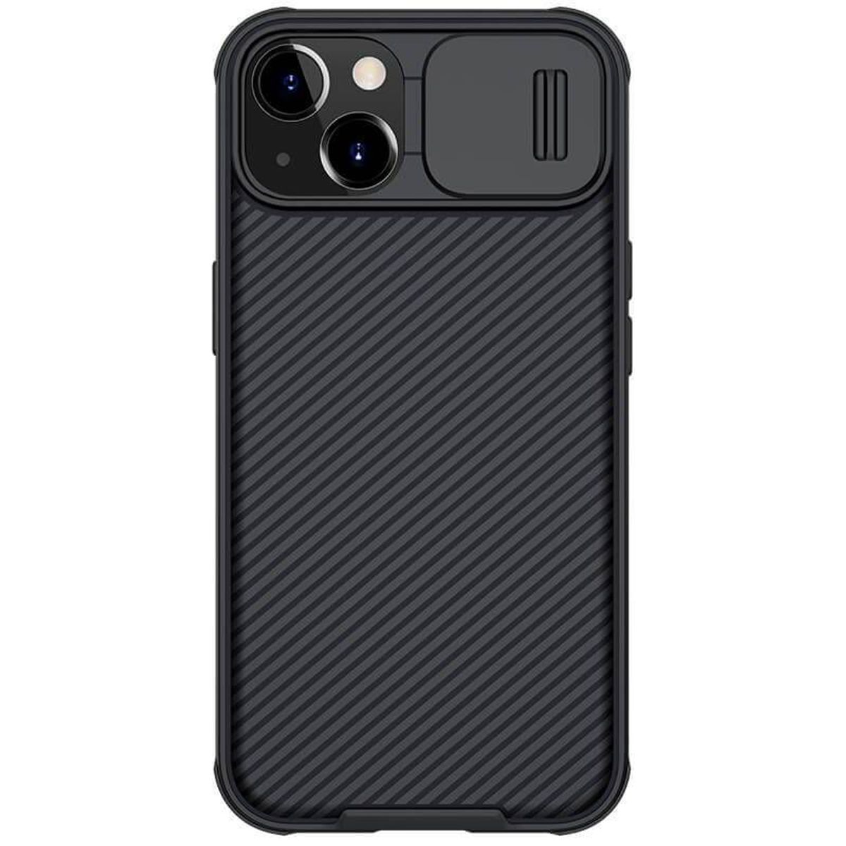 NILLKIN - Case Nillkin IPHONE 14 PLUS Camshield Funda Híbrida Negro.
