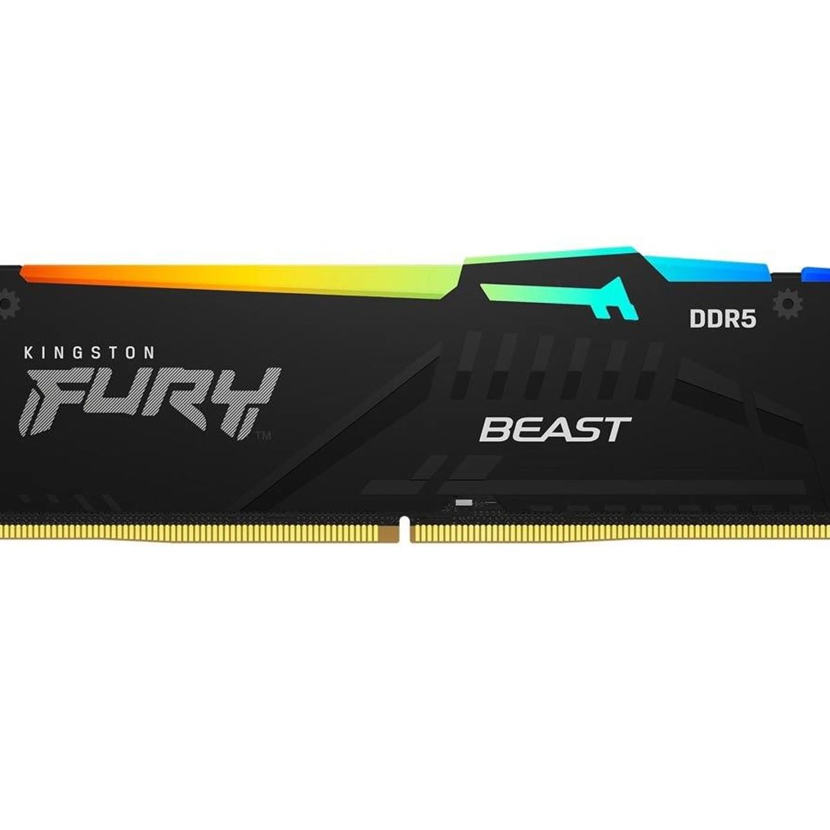 KINGSTON - Memoria RAM Kingston FURY Beast ARGB 8GB DDR5 5200MHz CL40