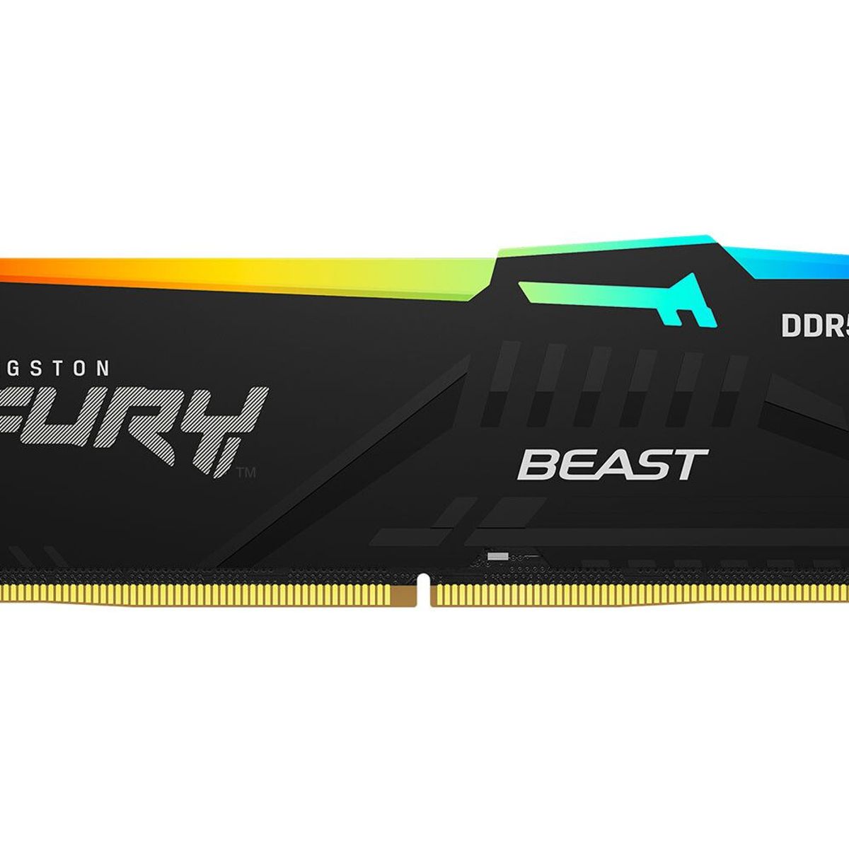 KINGSTON - Memoria RAM Kingston FURY Beast ARGB 8GB DDR5 5200MHz CL40