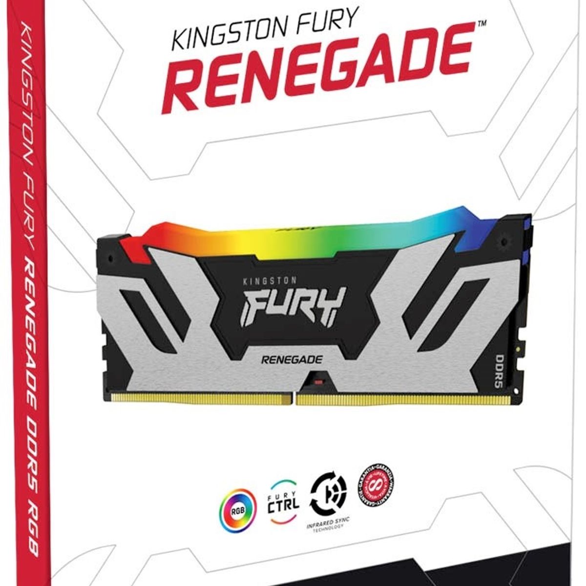 KINGSTON - Memoria RAM Kingston FURY Renegade ARGB 16GB DDR5 6400MHz CL32