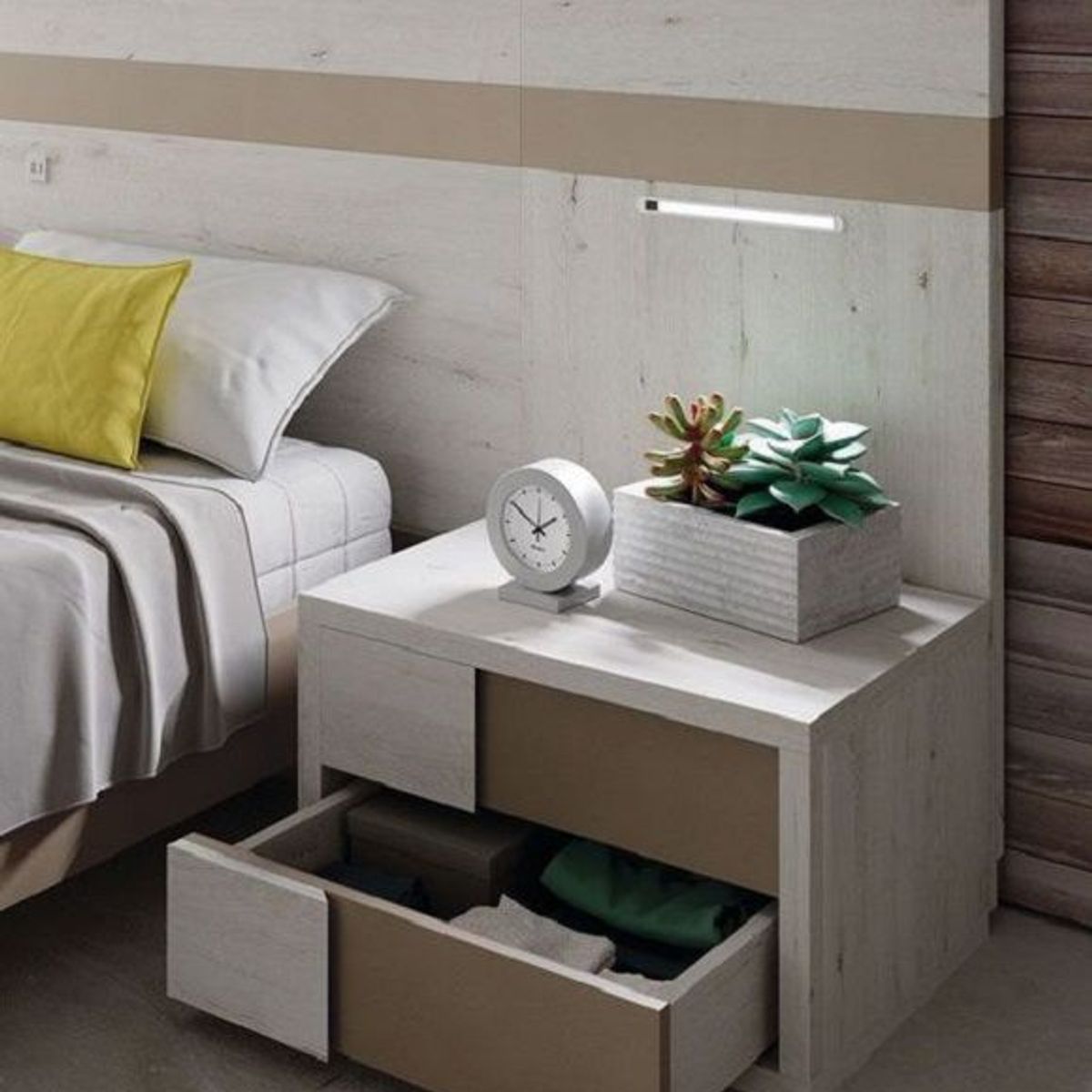 73 EXPERIENCE - Velador Cenis- Ceniza & Taupe - 73 Experience