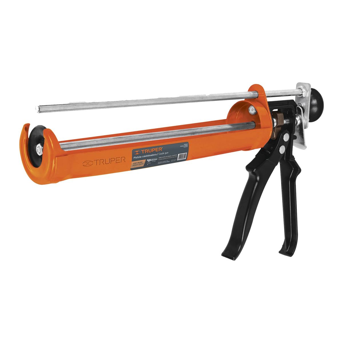 TRUPER - Pistola Industrial Para Silicona Cartucho Truper 17558 - Naranja