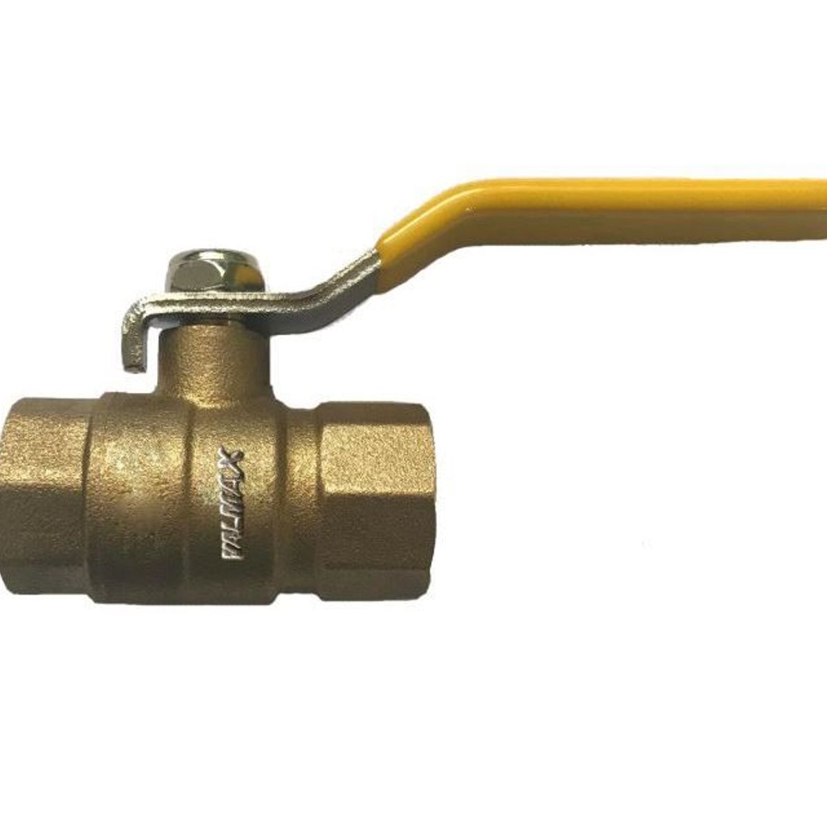 VALMAX - Válvula Esférica Para Gas Mango Plano 1/2"  Valmax - Bronce / Amarilla