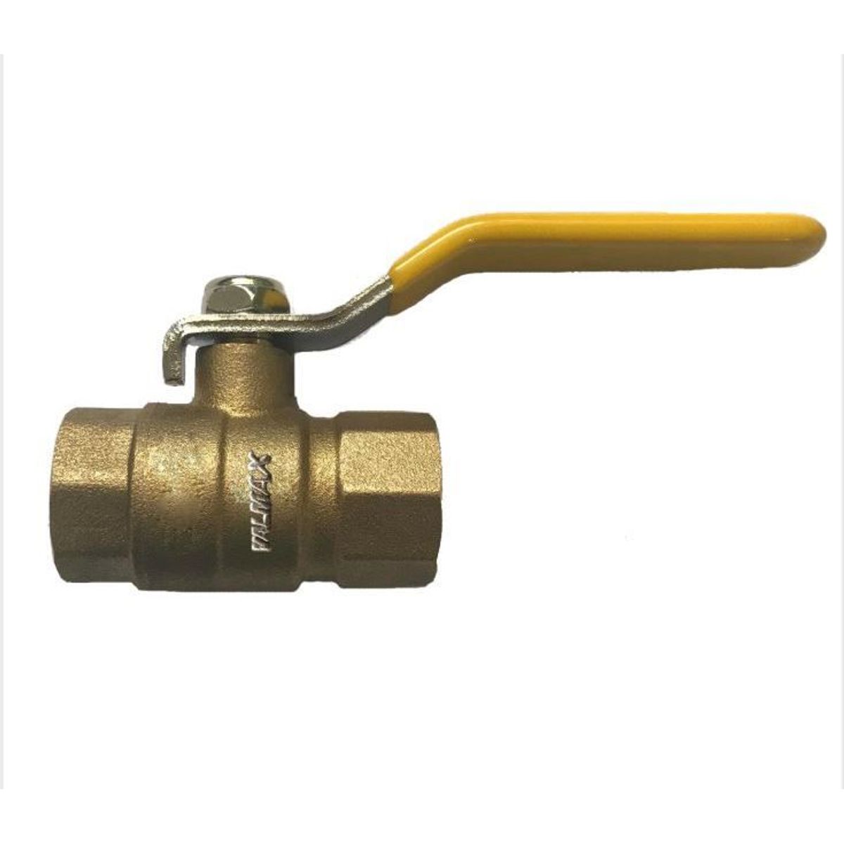 VALMAX - Válvula Esférica Para Gas Mango Plano 1/2"  Valmax - Bronce / Amarilla