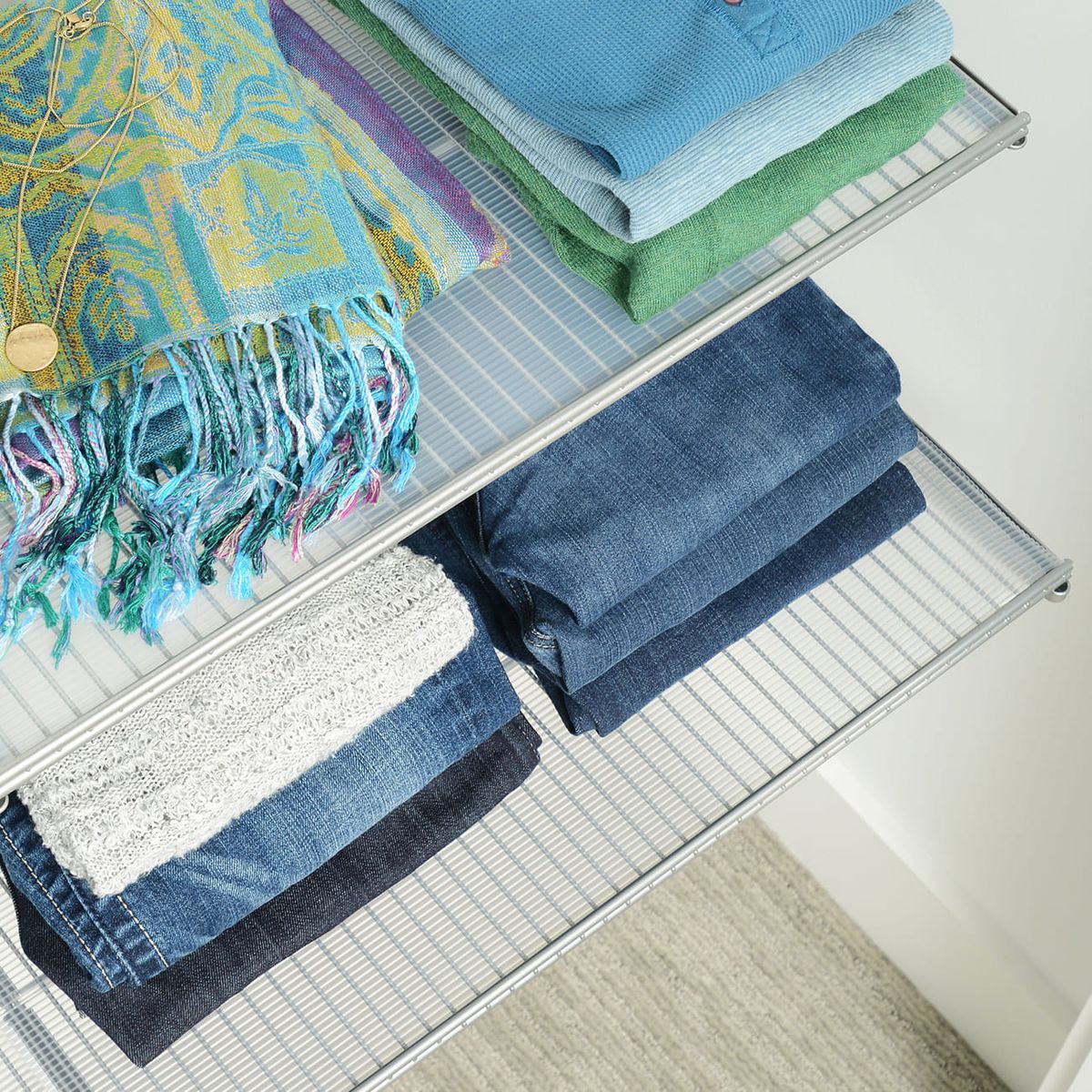 CONTACT - Cobertor Premium No Adhesivo Acanalado Transparente 45.7 x 120 cm