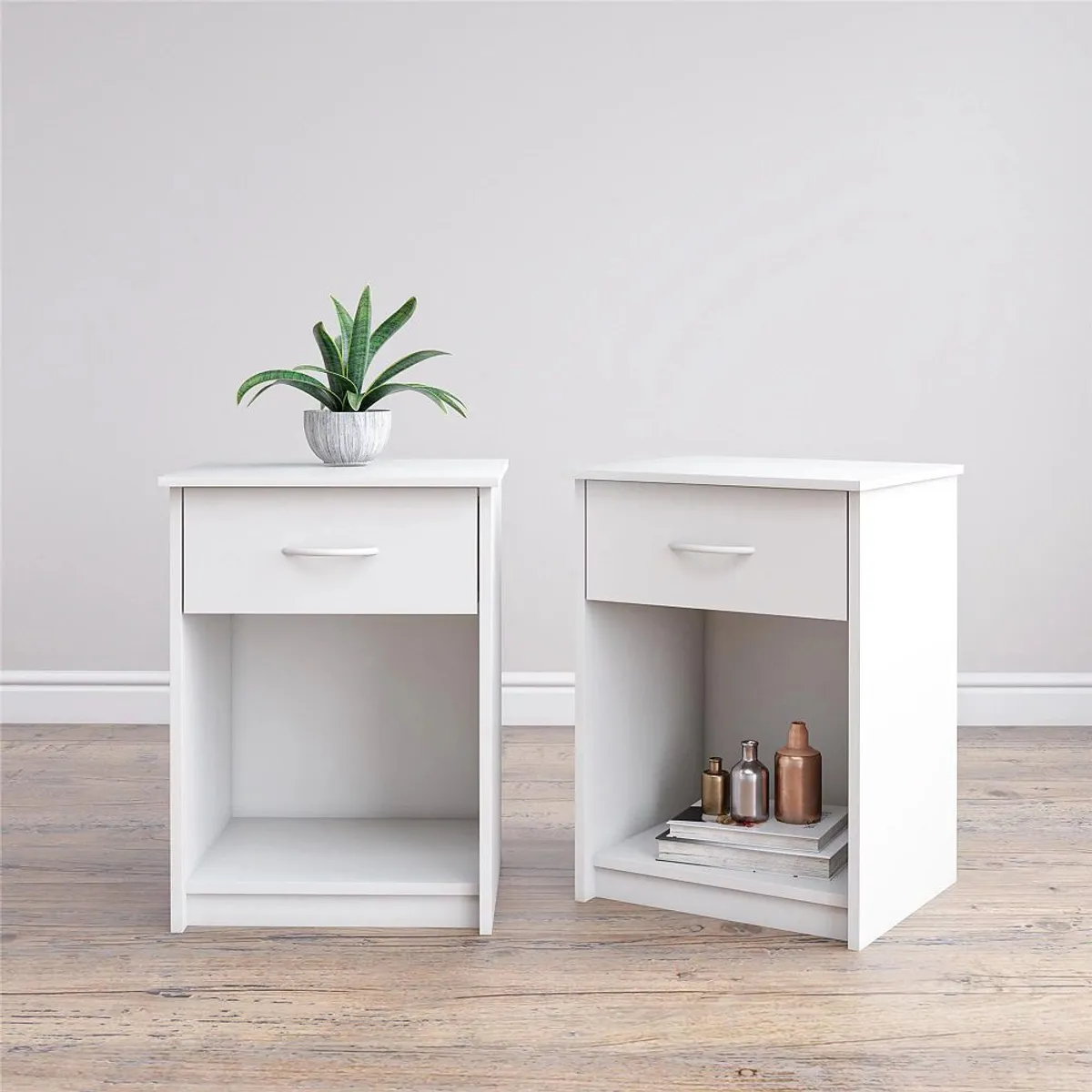 73 EXPERIENCE - Velador Joe x2 - Blanco - 73 Experience