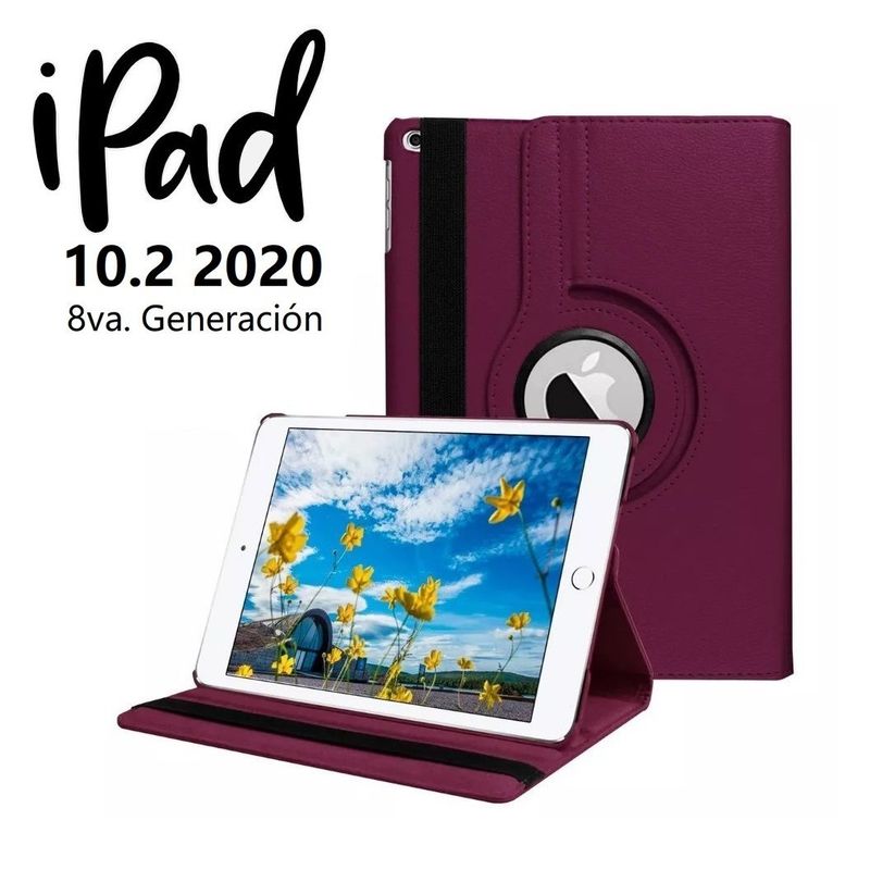 GENERICO - Funda Giratoria 360° Protector para iPad 10.2 8va Gen A2270 A2428