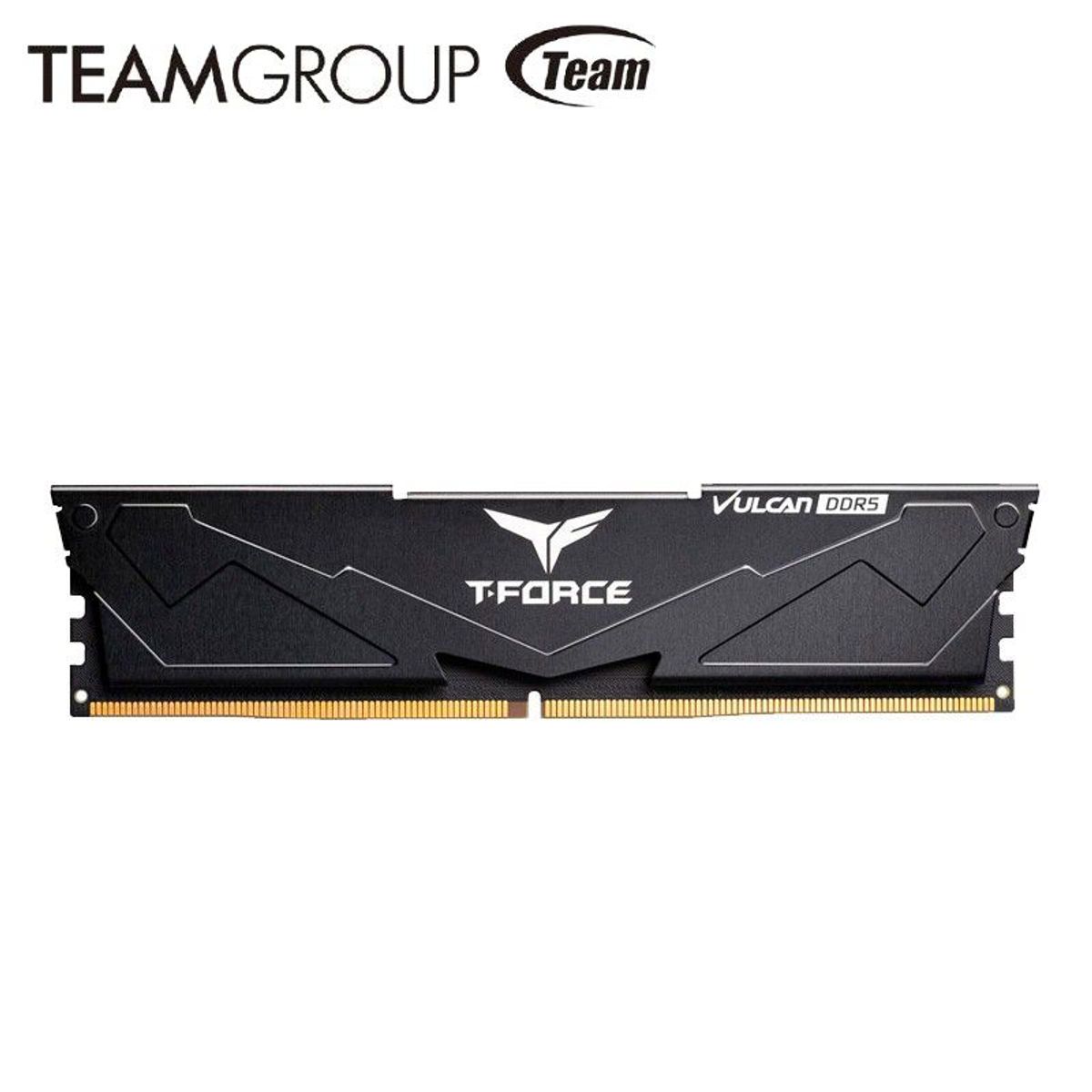 TEAMGROUP - Memoria RAM 16GB T-FORCE VULCAN DDR5, 5200 MHz.