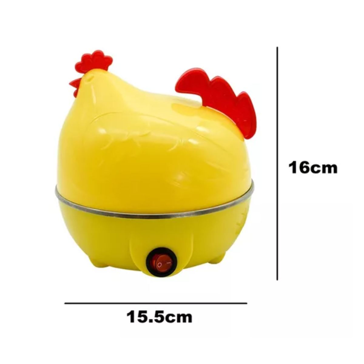 GENERICO - Gallina electrica Hervidor Automatica de 7 Huevos