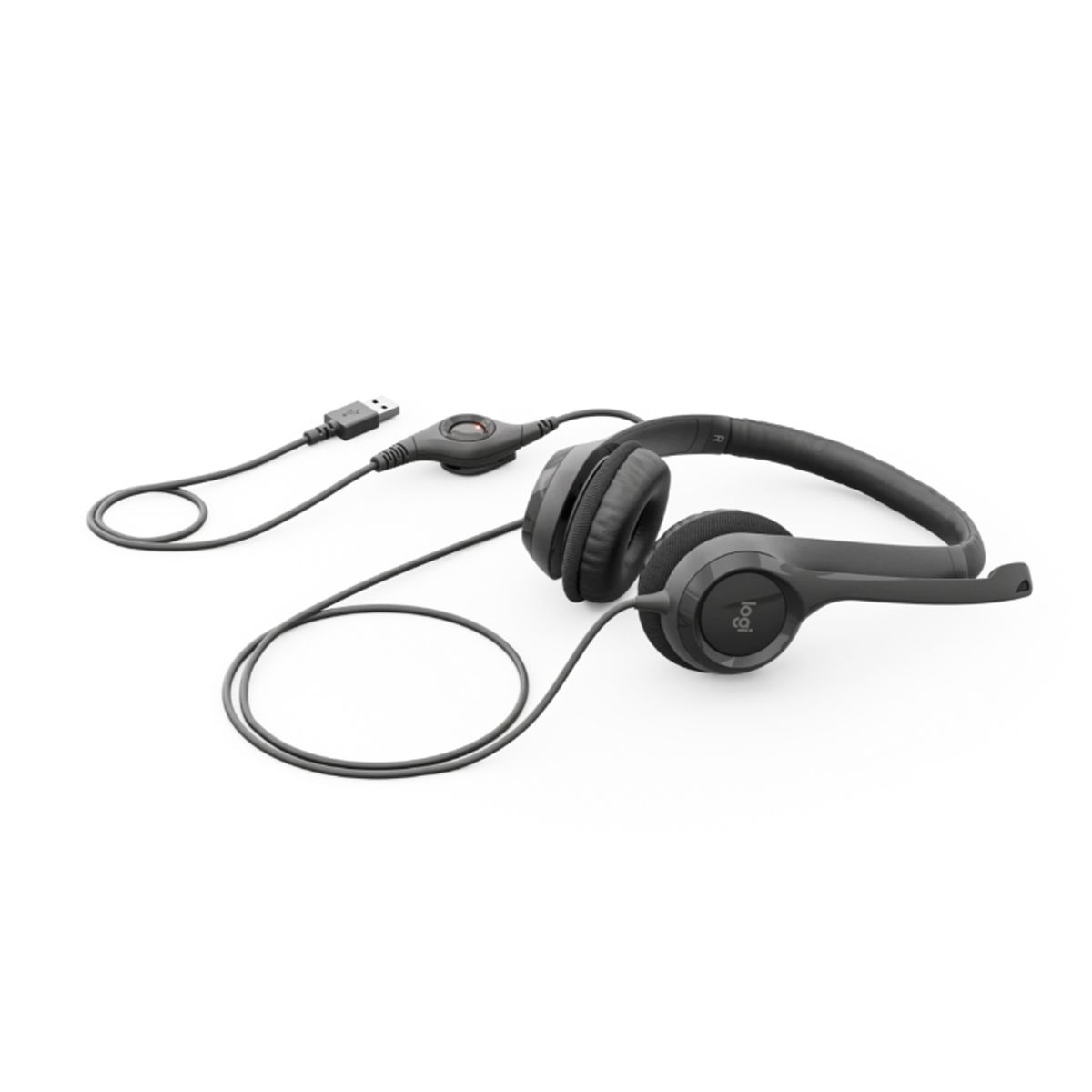 LOGITECH - Audífono Con Micrófono Logitech H390 Usb Black