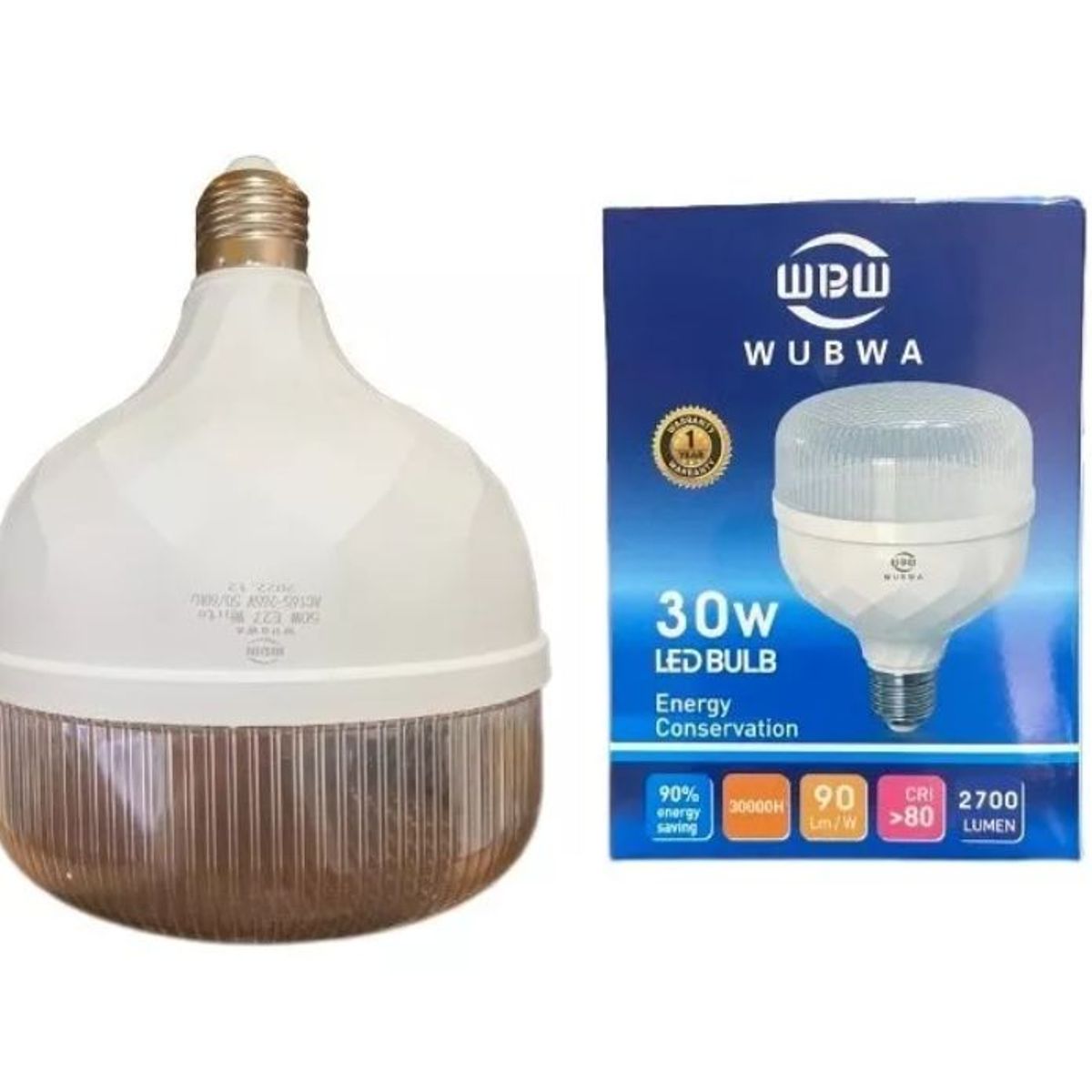 GENERICO - Bombilla led de 30W High Power Potente