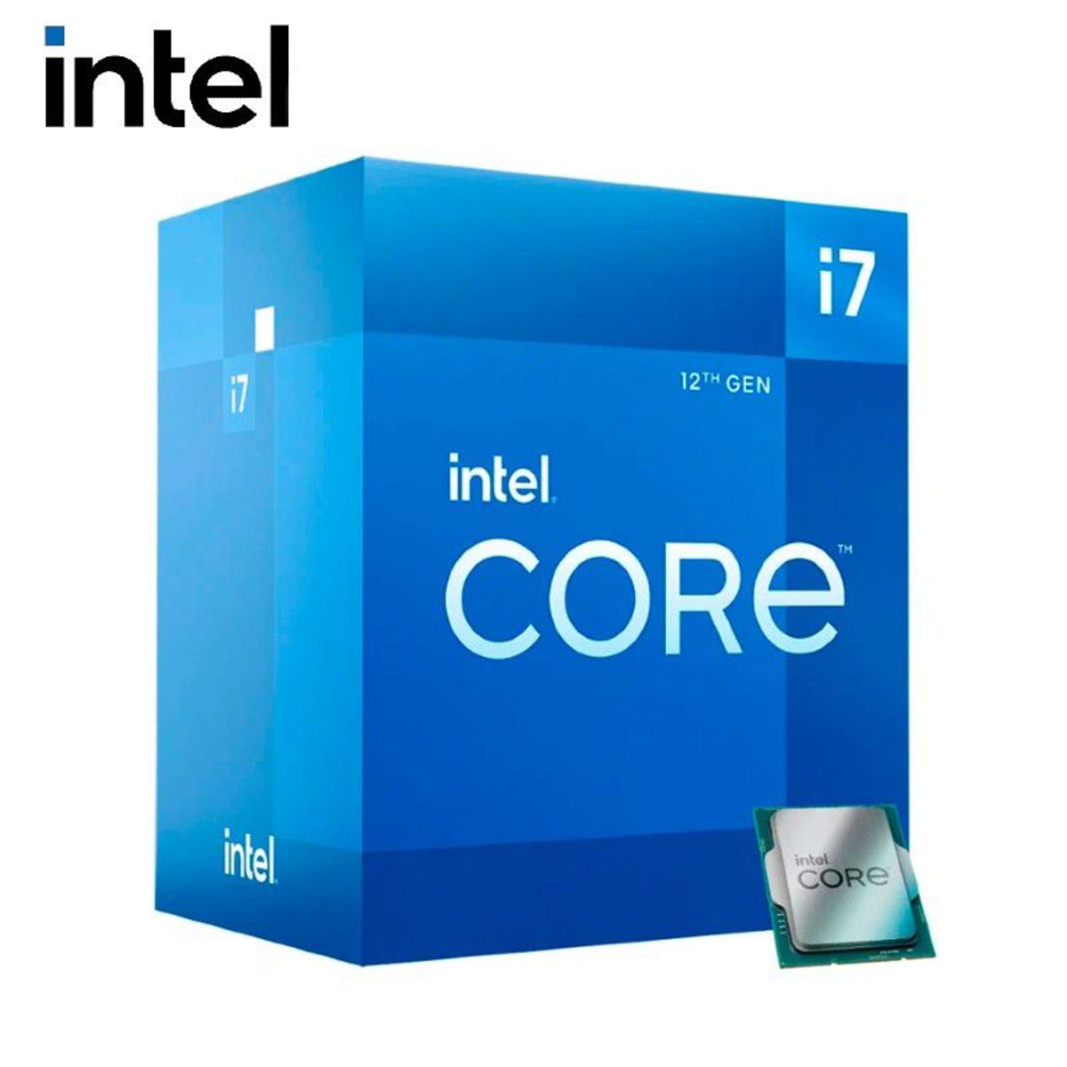 INTEL - Procesador Intel Core i7-12700F, 1.60 / 4.90GHz, LGA1700