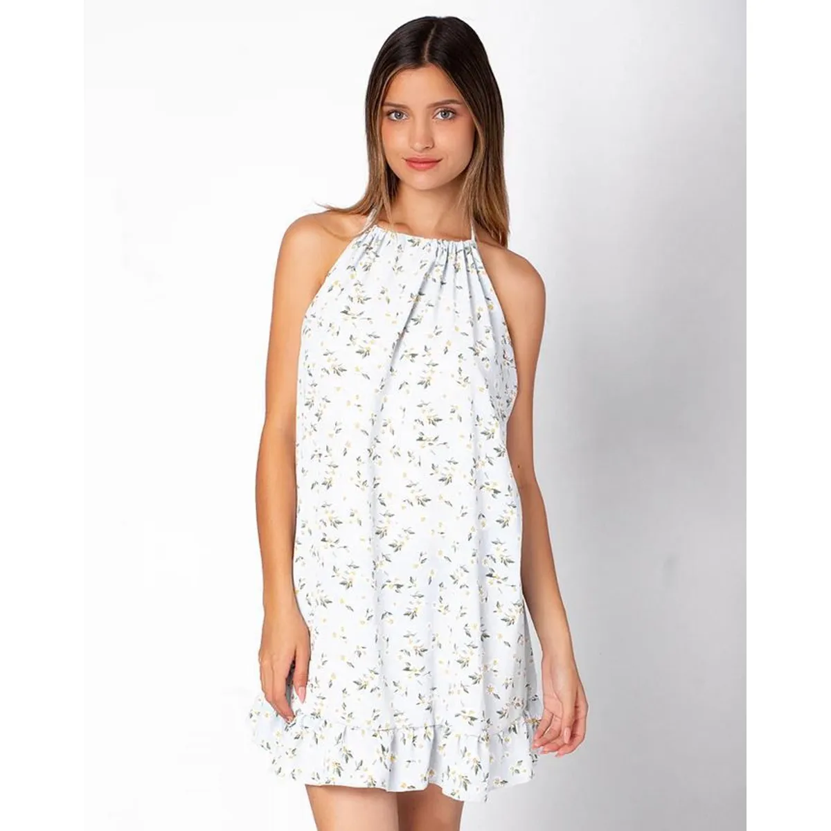 NEBULA - Vestido Vanna - Nébula - Celeste