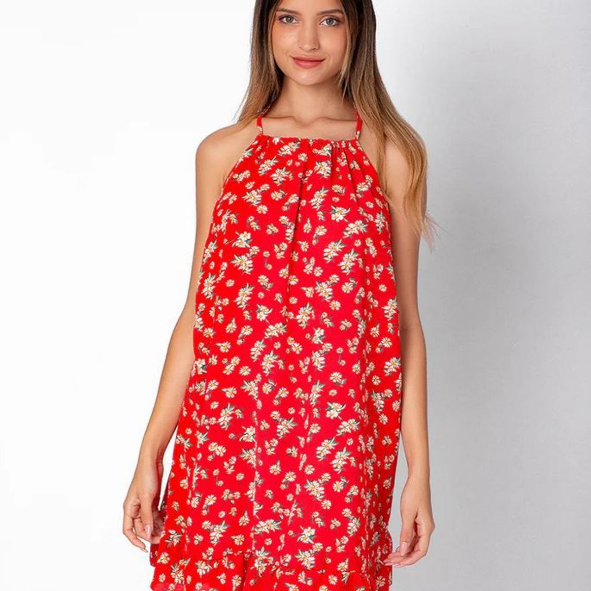 NEBULA - Vestido Vanna - Nébula - Rojo