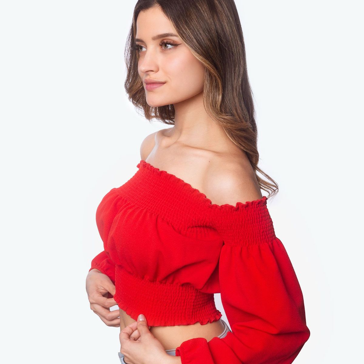 NEBULA - Blusa Rossy - NÃ©bula - Rojo.