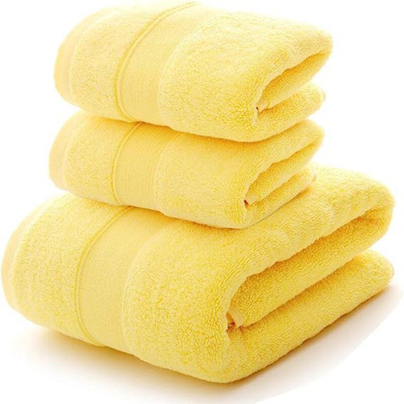 GENERICO - Toalla 120 x 60 de 450 - Amarillo