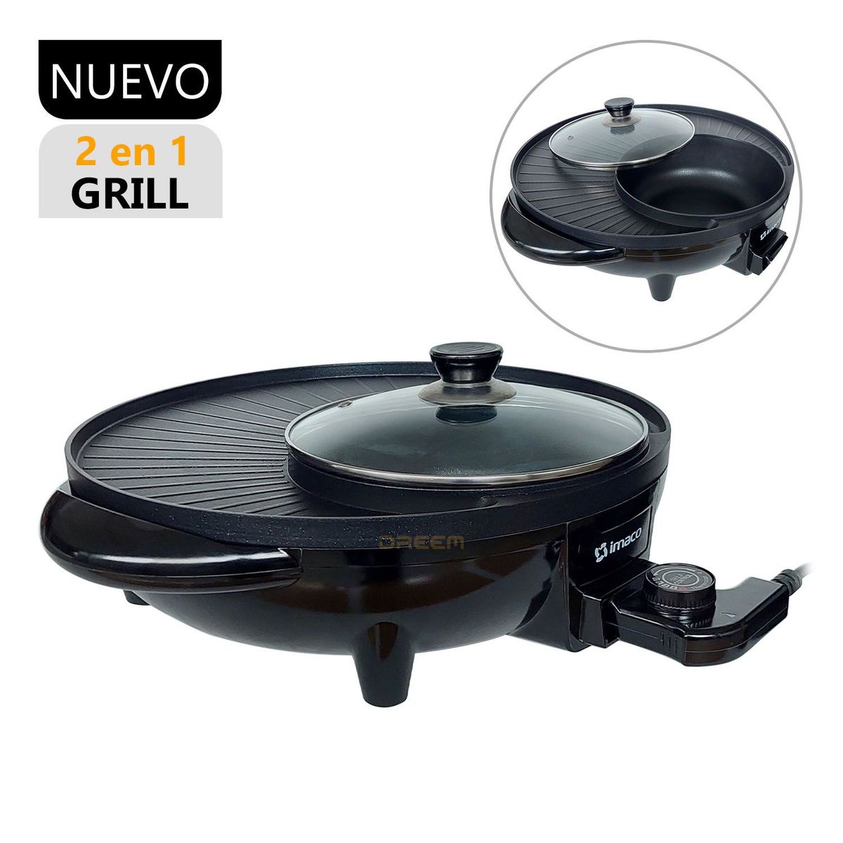 IMACO - Grill Super Cook Imaco IG1620 1650 Watts