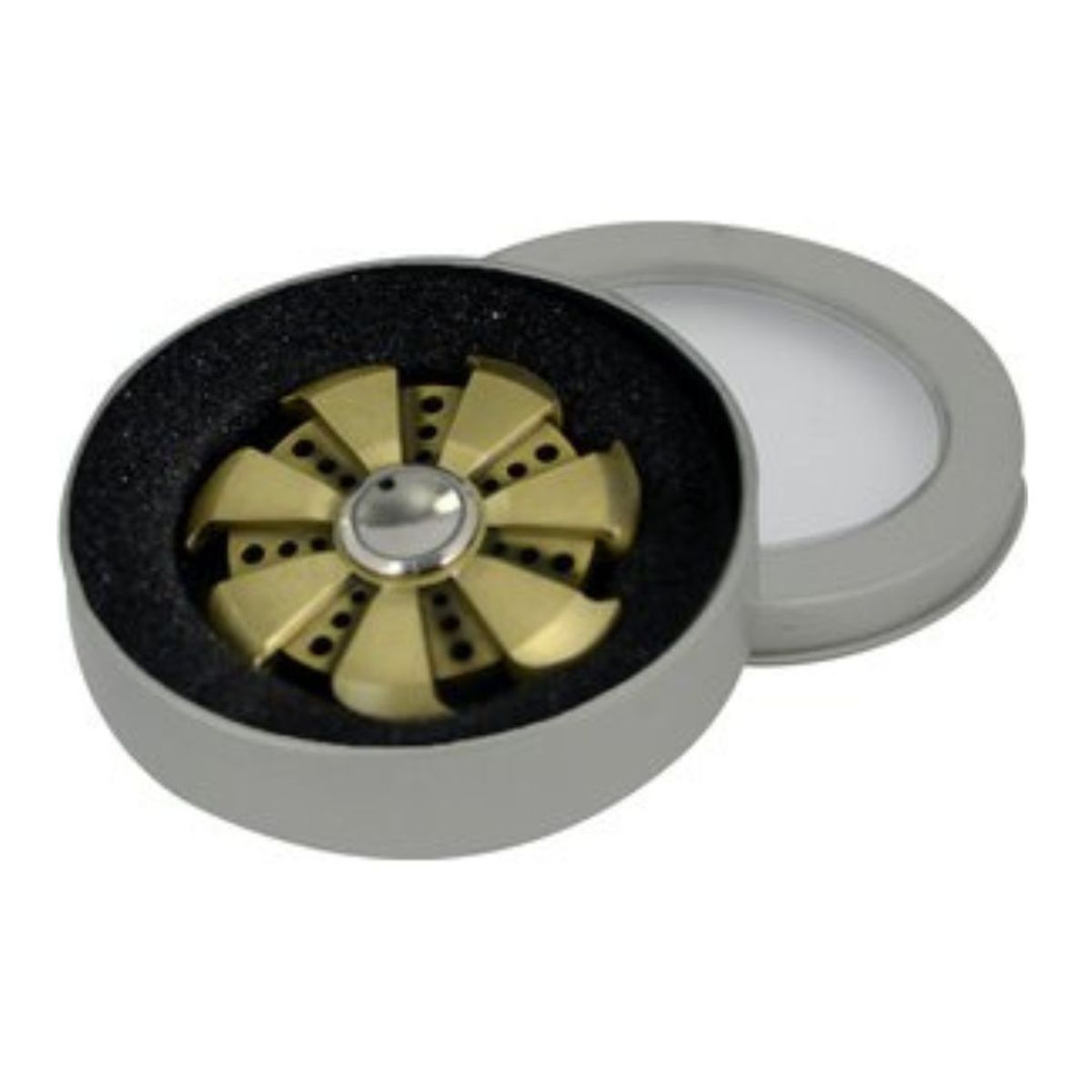 GENERICO - Spinner Hand Fidget  Anti Estrés Rueda Guerra Metal