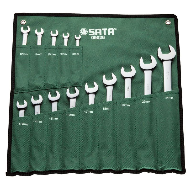 SATA - JGOX14PZA LLAVE MIXTA 8-24MM ST09026ASJ SATA