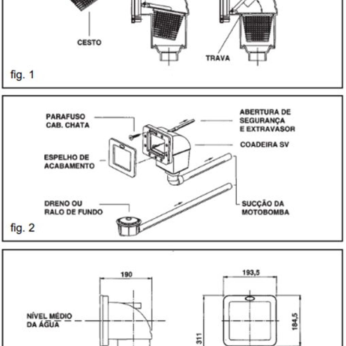 JACUZZI - Desnatador Jacuzzi tipo codo con sensor de rebose