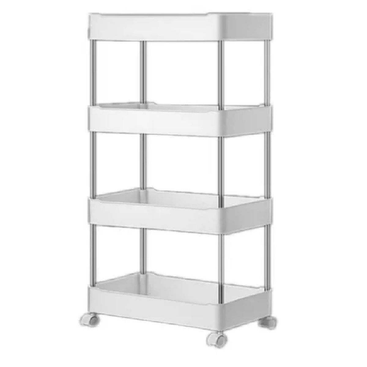 OTTOWARE - Organizador Multifuncional con Ruedas de 4 Niveles