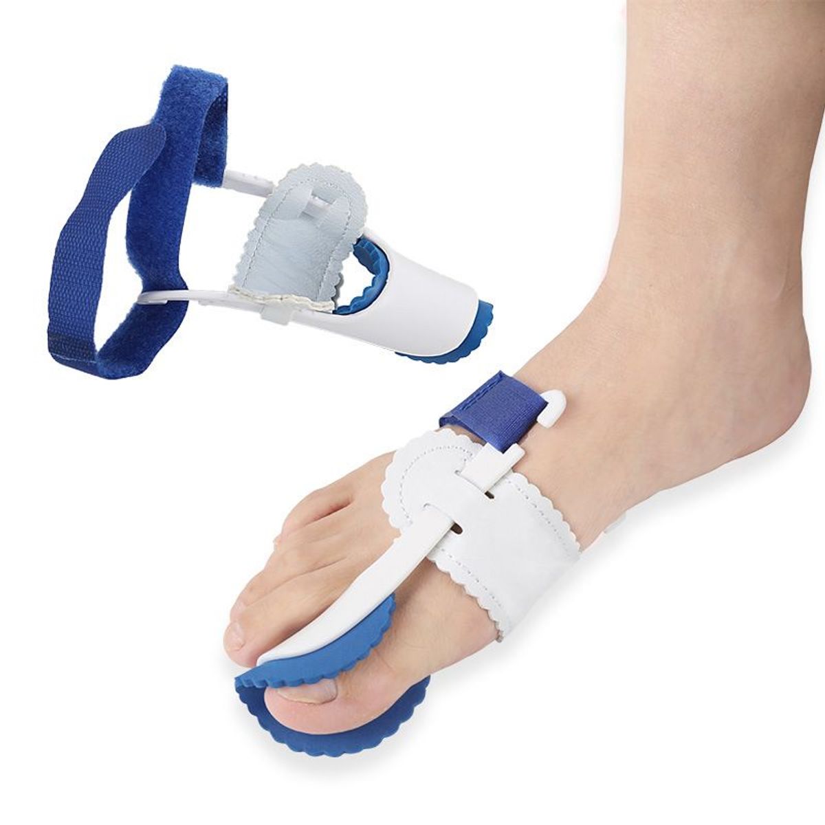 OEM - Corrector Progesivo Para Juanete Dedo Pie Hallux Valgus con Velcro
