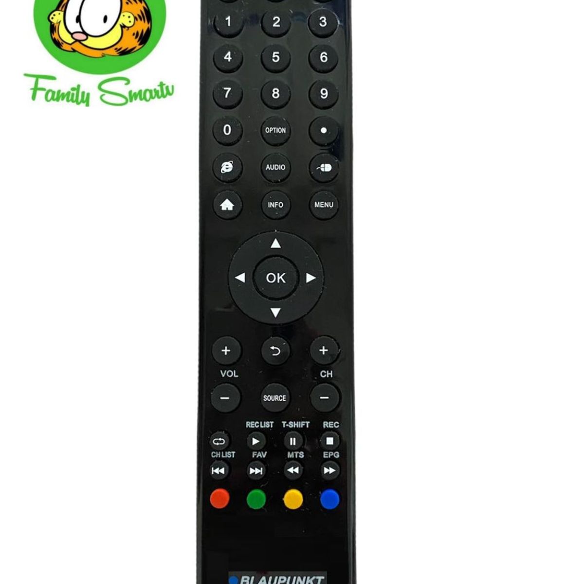 GENERICO - Control Remoto Smart P Blaupunkt Negro Botones