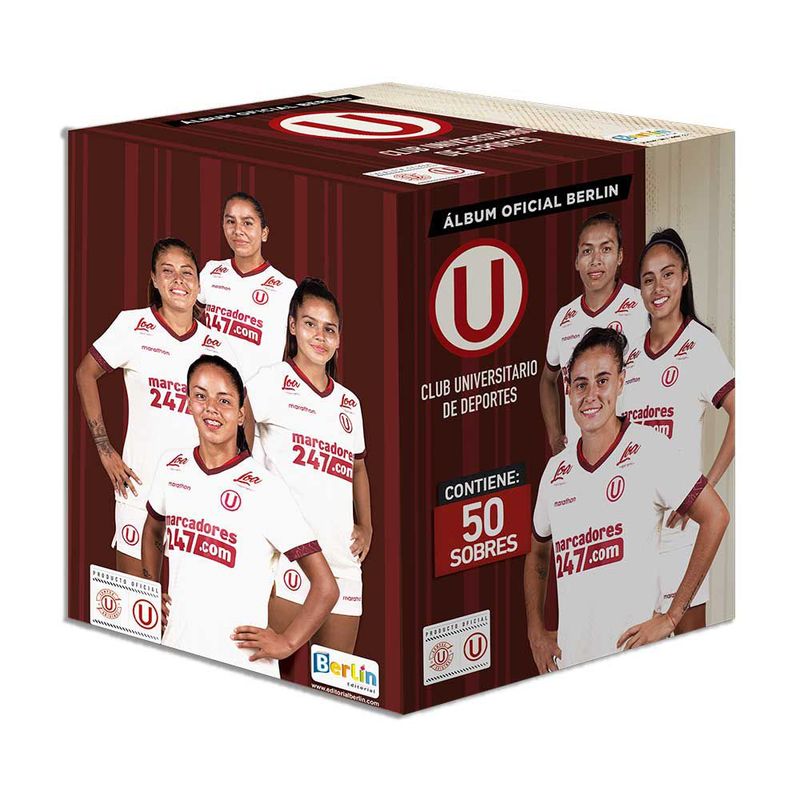 EDITORIAL BERLIN - Club Universitario de Deportes 2023, 1 Cajita (50 Sobres)