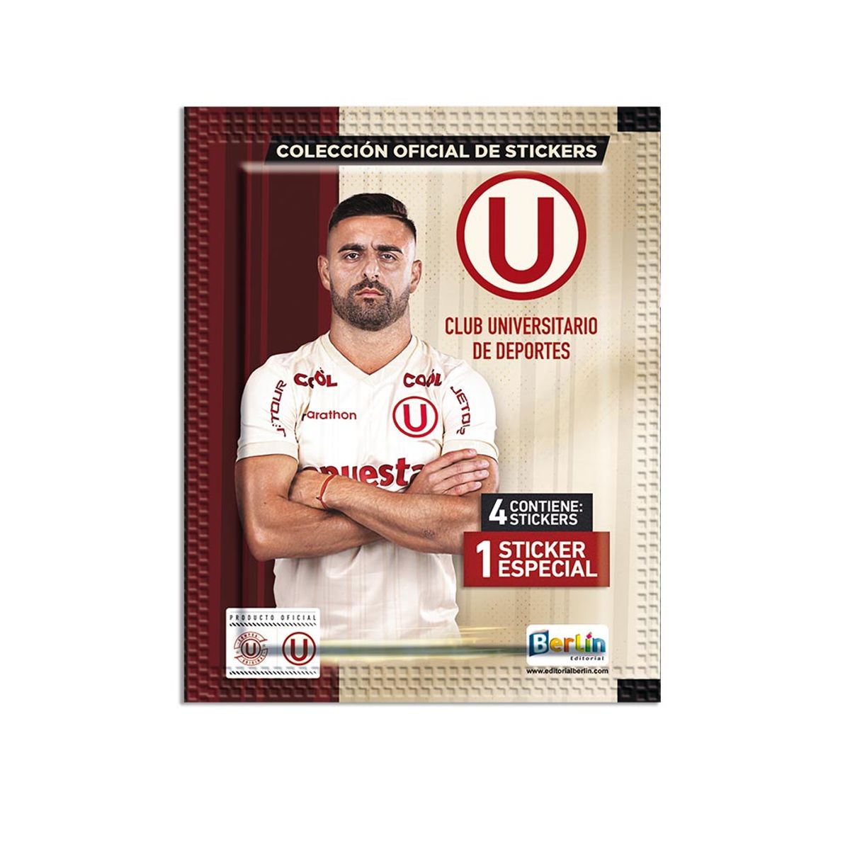 EDITORIAL BERLIN - Club Universitario de Deportes 2023, 1 Cajita (50 Sobres)